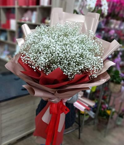 Букет цветов из: Гипсофила в Алфиомво