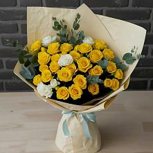 Букет цветов из:  Розы #REPLACE_PRED# Алфиомво