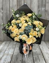 Букет цветов из:  Розы и Лизиантусы в Алфиомво