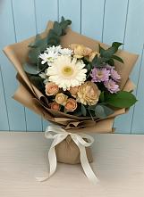 Букет цветов из:  Герберы и Хризантемы в Алфиомво