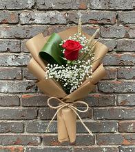 Букет Премиальная роза в Алфиомво Букет цветов из:  Розы в Алфиомво
