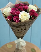 Букет Удивительный из роз в Алфиомво Букет цветов из:  Розы в Алфиомво