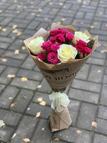 Букет цветов из: Розы в Алфиомво