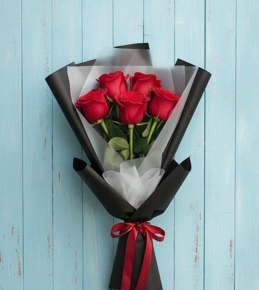 Букет цветов из: Розы в Алфиомво