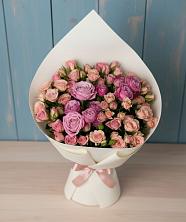 Букет Нежная розовость в Алфиомво Букет цветов из:  Розы в Алфиомво
